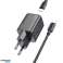 HOCO Type C Wall Charger Type C to Type C QC PD 20W Black image 3