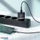 HOCO Type C Cable AC Charger Type C to Type C PD QC3.0 20W Black image 2