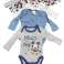 Bébé Garçons Fille Pack de 5 Bodys Coton Manches Courtes Combishort 3M - 24M 175,00 £Prix photo 3