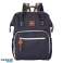 Himawari Kinderwagen Rucksack / Organizer für Mütter 20L Marineblau Bild 2
