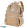 Himawari Kinderwagen Rucksack / Organizer für Mütter 20L Kaffee Bild 2