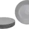 Luzzo Geschirr Geschirr Geschirr 18-teilig mattgrau Dropship Verpackung Bild 3