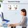 Laptop Stand Bracket Heatsink Opvouwbare Metalen Plank 360 Graden Roterend Opheffend Frame foto 2