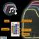 Car carpet ambience with LED function black 4 pcs. image 1