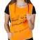 Freizeitweste mit reflektierenden Designelementen S-M orange, Sichtbarkeit Bild 4