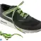 Lacets jaune/argent 1 paire photo 1