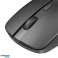 Forev FV 180 Ratón Inalámbrico Negro Business USB fotografía 3