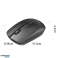 Forev FV 180 Ratón Inalámbrico Negro Business USB fotografía 6