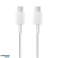 ECOBOX USB Type C to Type C Cable 3A 1m White PD Fast Charging image 2