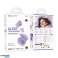 Hoco EW200 Auriculares Bluetooth Inalámbricos TWS Morado fotografía 4