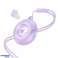 Hoco EW71 Auriculares Bluetooth Inalámbricos TWS Morado con LED fotografía 1