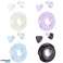 Hoco EW71 Wireless Bluetooth Earphones TWS Blue with LED image 1