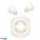 Hoco EW71 Wireless Bluetooth Earphones TWS White with LED image 5