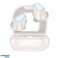 HOCO EQ13 TWS Wireless Bluetooth Earphones – White with Charging Case image 2