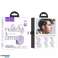 HOCO EA3 TWS Wireless Bluetooth Earphones – Purple with Charging Case image 3
