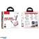Auriculares Bluetooth inalámbricos HOCO TWS ANC ENC EQ16 - Rojo con E fotografía 1
