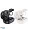 Auriculares Bluetooth inalámbricos HOCO TWS EQ8 - Blanco con estuche de carga fotografía 3