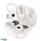 Auriculares Bluetooth inalámbricos HOCO TWS EQ8 - Blanco con estuche de carga fotografía 4