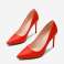 Stilettoschuhe für Damen mit Nagelabsätzen, aus Kunstleder, kombinierte Farben Bild 8