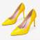 Stilettoschuhe für Damen mit Nagelabsätzen, aus Kunstleder, kombinierte Farben Bild 1