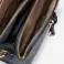 Női crossbody táska, öko-bőrből, textilszíjjal, hagyományos motívumokkal kép 6