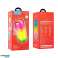 HOCO Bluetooth-kaiutin HC8 punainen kannettava LED RGB 1800mAh 10W kuva 2