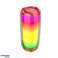 HOCO Bluetooth-kaiutin HC8 punainen kannettava LED RGB 1800mAh 10W kuva 3