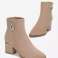 Elegante Damenstiefel aus Öko-Veloursleder mit elegantem Accessoire Bild 4