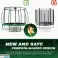 Green Win.max pumkin model trampolines 305cm with ladder and safety net image 4
