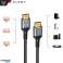 Cablu HDMI 2.1 Alogy 1m 4K 8K PREMIUM COPPER ULTRA High Speed 60Hz 48GB HDMI 2.1 fotografia 5