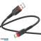 HOCO USB A a Tipo C Cable X59 3m Negro 3A Trenza de Nylon Duradero fotografía 3