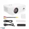 HOCO Full HD DT3 Projector Λευκό Android Wi Fi Bluetooth 1080P εικόνα 2
