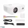 HOCO Full HD DT3 Projector Λευκό Android Wi Fi Bluetooth 1080P εικόνα 4