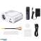 HOCO HD Ready DT2 Projector Λευκό Android Wi Fi Bluetooth 720P εικόνα 2
