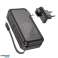HOCO Powerbank 10000mAh J126 Negro con EU/US & Kab Socket. Luz tipo C fotografía 3