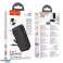 HOCO Powerbank 10000mAh J126 Negro con EU/US & Kab Socket. Luz tipo C fotografía 4