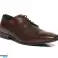 Uomo In Pelle Smart Lace Up Casual Formale Oxford Ufficio Ufficio Vestito Scarpe Boot Sz foto 9