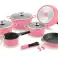 Royalty Line® ES1014 Batterie de cuisine à induction - Batteries de cuisine 17 pièces - Avec poignées amovibles - Sans four - Casseroles pour toutes les sources de chaleur photo 3