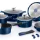 Royalty Line® ES1014 Batterie de cuisine à induction - Batteries de cuisine 17 pièces - Avec poignées amovibles - Sans four - Casseroles pour toutes les sources de chaleur photo 2