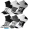 SOCQUETTES HOMME NOIR BLANC GRIS 6 PAIRES DE CHAUSSETTES EVERLAST 40 - 44 photo 1