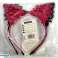 914 jeux de 2 bandeau ZADAWERK « Cat » en dentelle noir et rose Accessoires Accessoires Accessoires pour cheveux, vente en gros boutique en ligne Stock restant photo 3