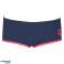 MAILLOT DE BAIN ARENA GARÇON ONE BIGLOGO SHORT TAILLE BASSE MARINE ROUGE FLUO 001703/791 128 8 9 photo 1