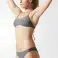 DAMEN DAMEN BADEANZUG DOPPELSEITIG BEACHVOLLEYBALL DUNKELGRAU AJ7948 GRÖSSE D40 Bild 3