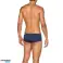 ARENA BADEMODE FÜR JUNGEN ONE BIGLOGO SHORT MIT NIEDRIGEM BUND MARINEBLAU NEONROT 001703/791 128 8 9 Bild 2
