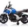Elektrimootoriga laste mootorratas litsentseeritud HONDA NC750X punane ja sinine foto 5