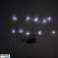 Light chain pink flowers and multiple other colors 10 LED IP20 on battery 120 cm image 2