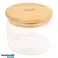 Brabantia Pure Food bocaux de conservation en verre avec couvercle en bambou 350ML photo 3