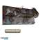 Haku 3D Garderobe, Wandhaken im Auto-Design aus Stahl, silber, Vintage Deko Bild 1