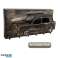 Haku 3D coat rack, γάντζος τοίχου σε σχέδιο Trabant από ατσάλι, ασήμι, vintage διακόσμηση εικόνα 1