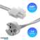 Heitronic Einbaustrahler GU5.3 / MR16, max. 35 W, 1,6 m Zuleitung &amp; AMP-Stecker ohne Leuchtmittel Bild 4
